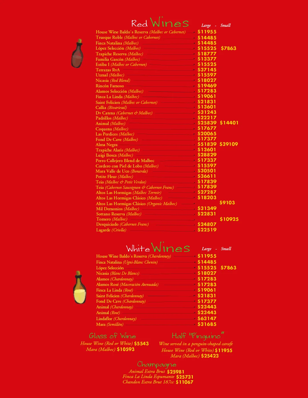 Menu — Page 6