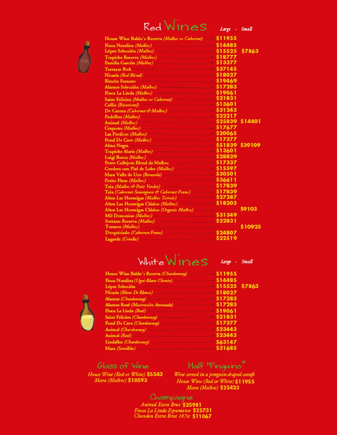 Menu — Page 6